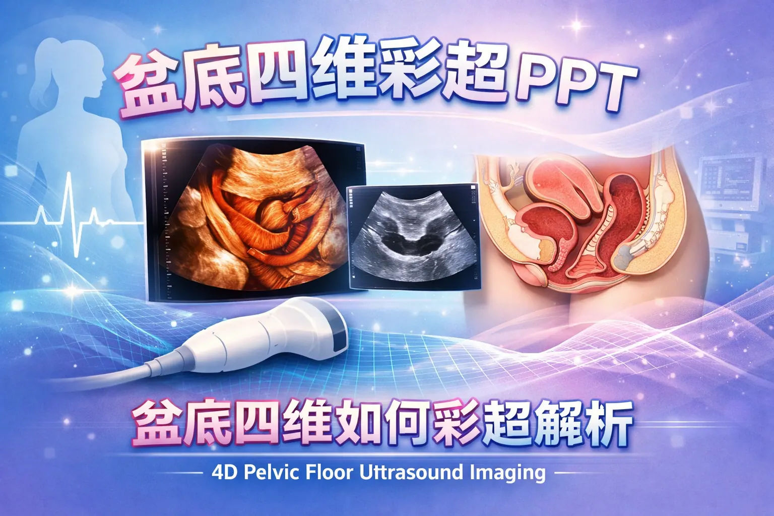 盆底四维如何彩图ppt