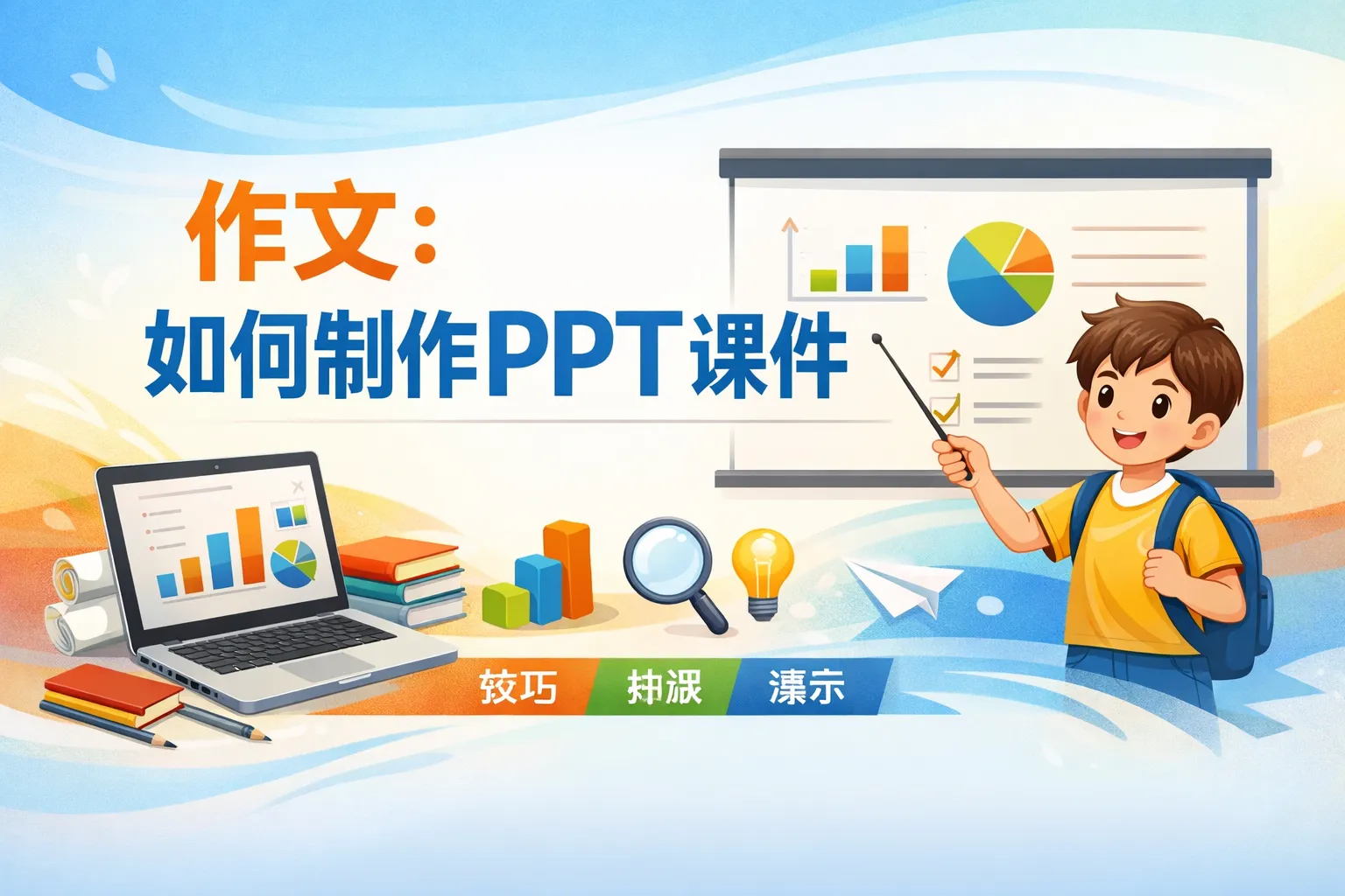 作文如何制作ppt课件ppt