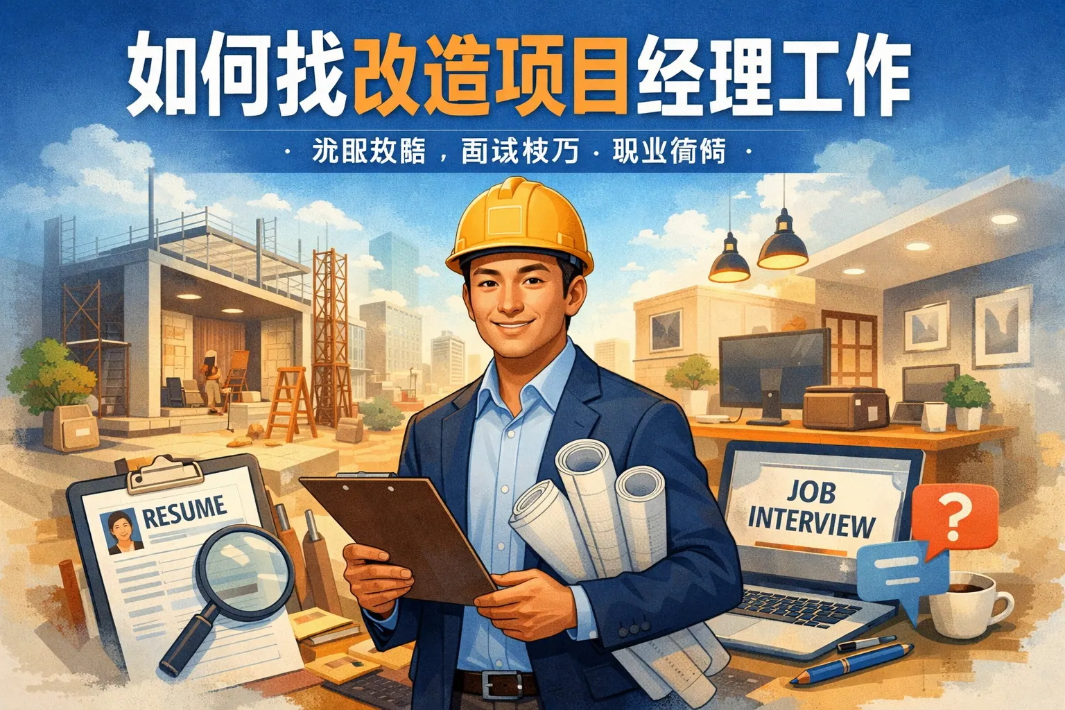 如何找改造项目经理工作