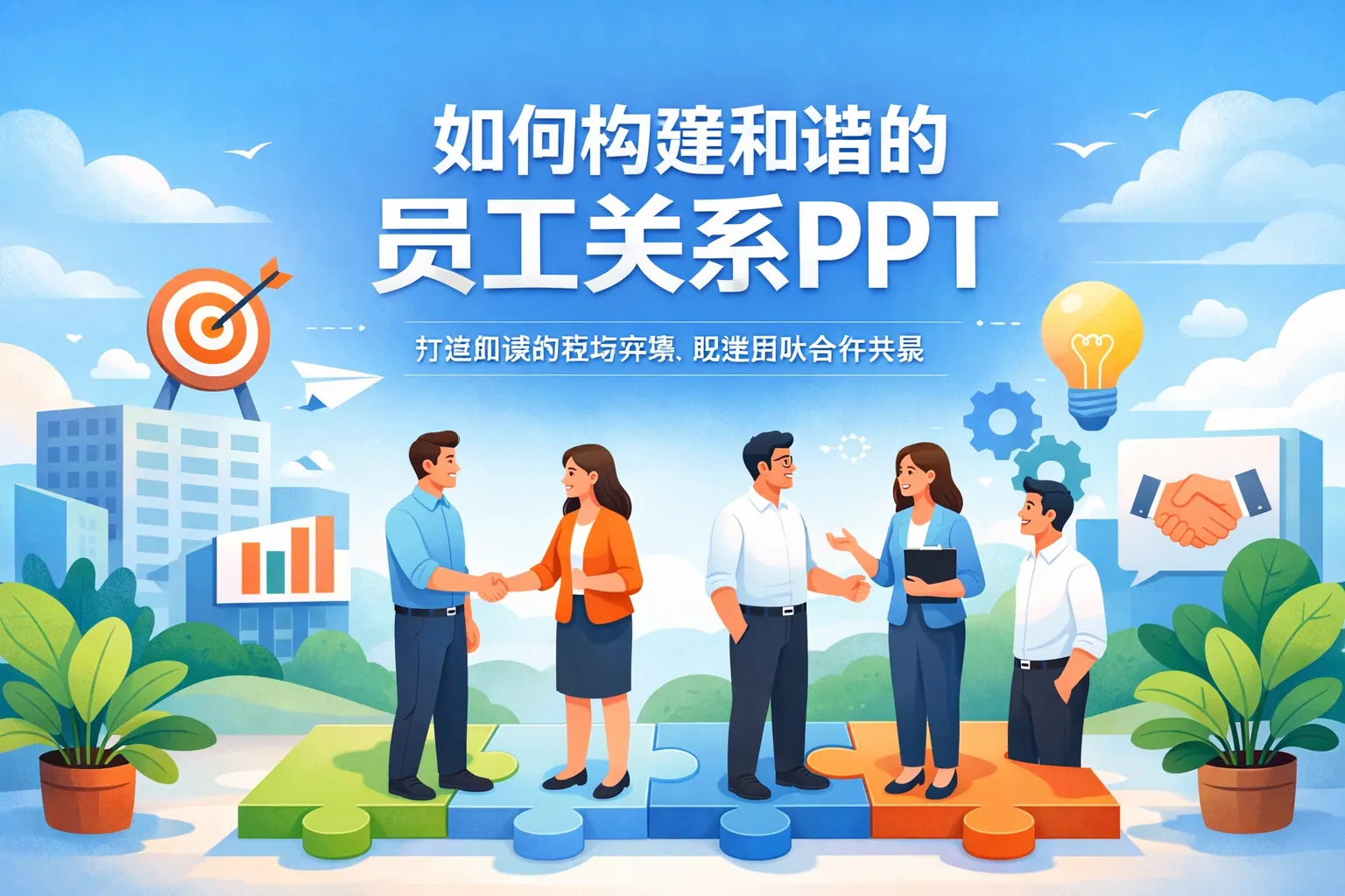 如何构建和谐的员工关系ppt
