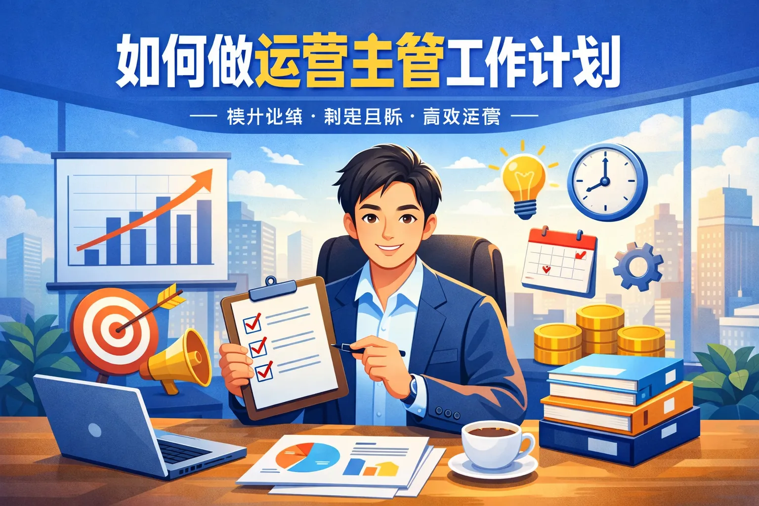 如何做运营主管工作计划