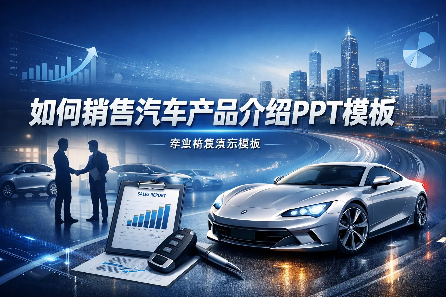 如何销售汽车产品介绍ppt模板