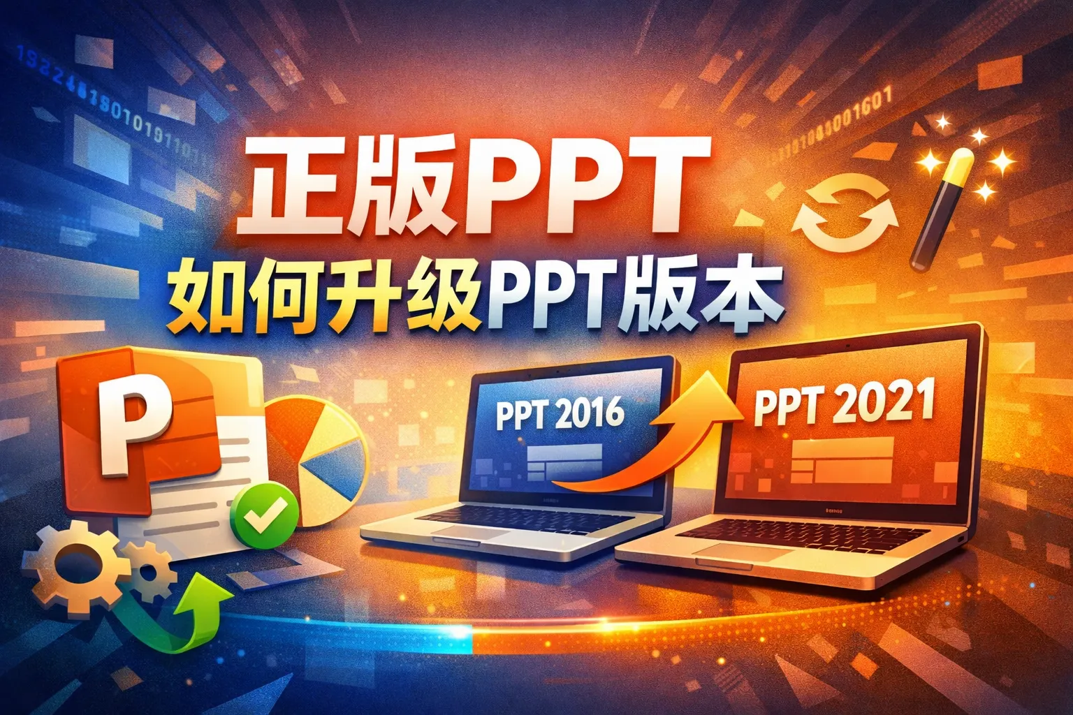 正版ppt如何升级ppt版本