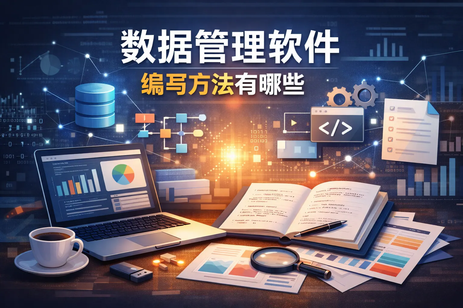 数据管理软件编写方法有哪些