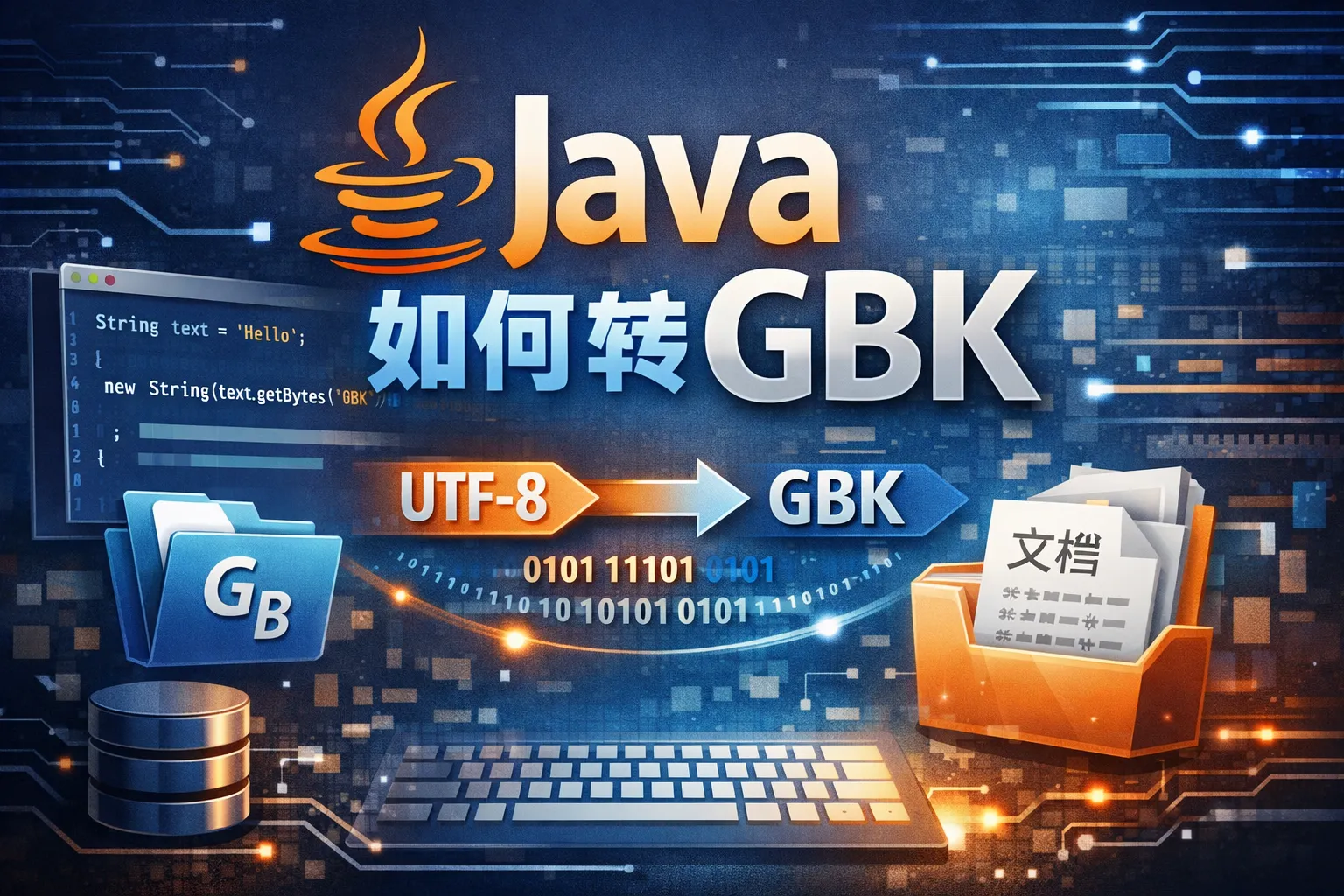java如何转gbk