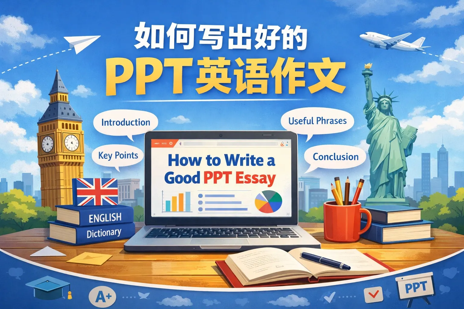 如何写出好的ppt英语作文