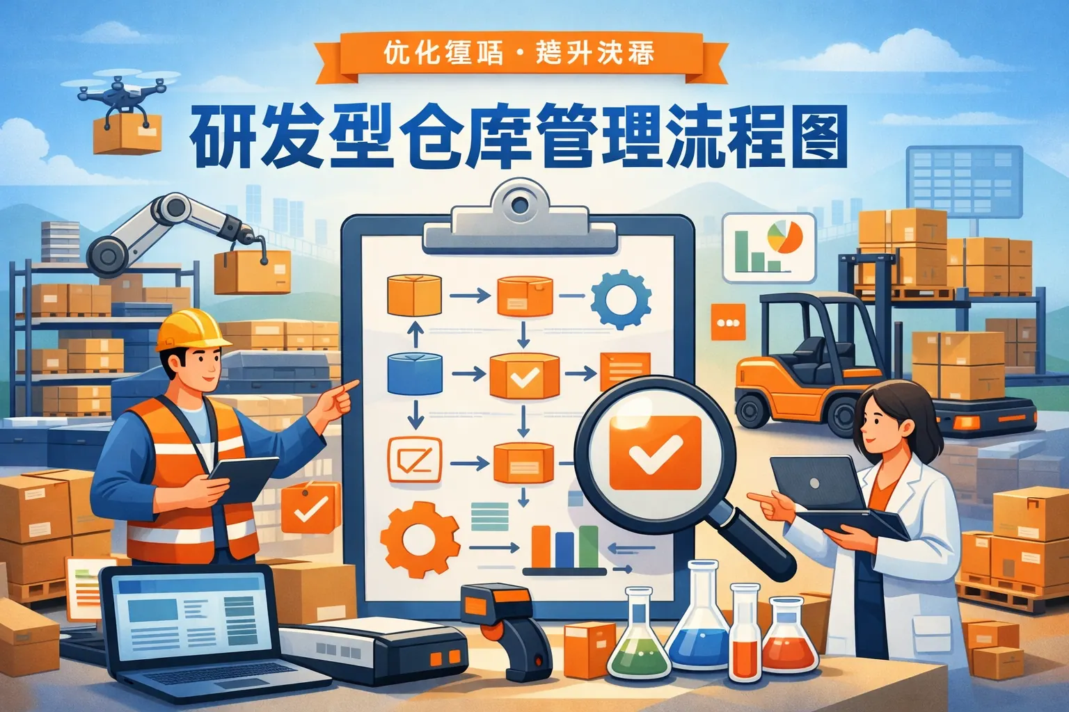 研发型仓库管理流程图