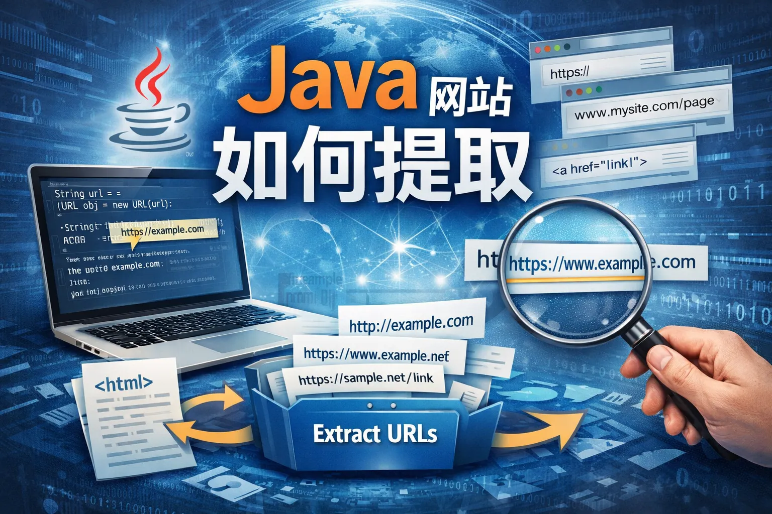 java网址如何提取