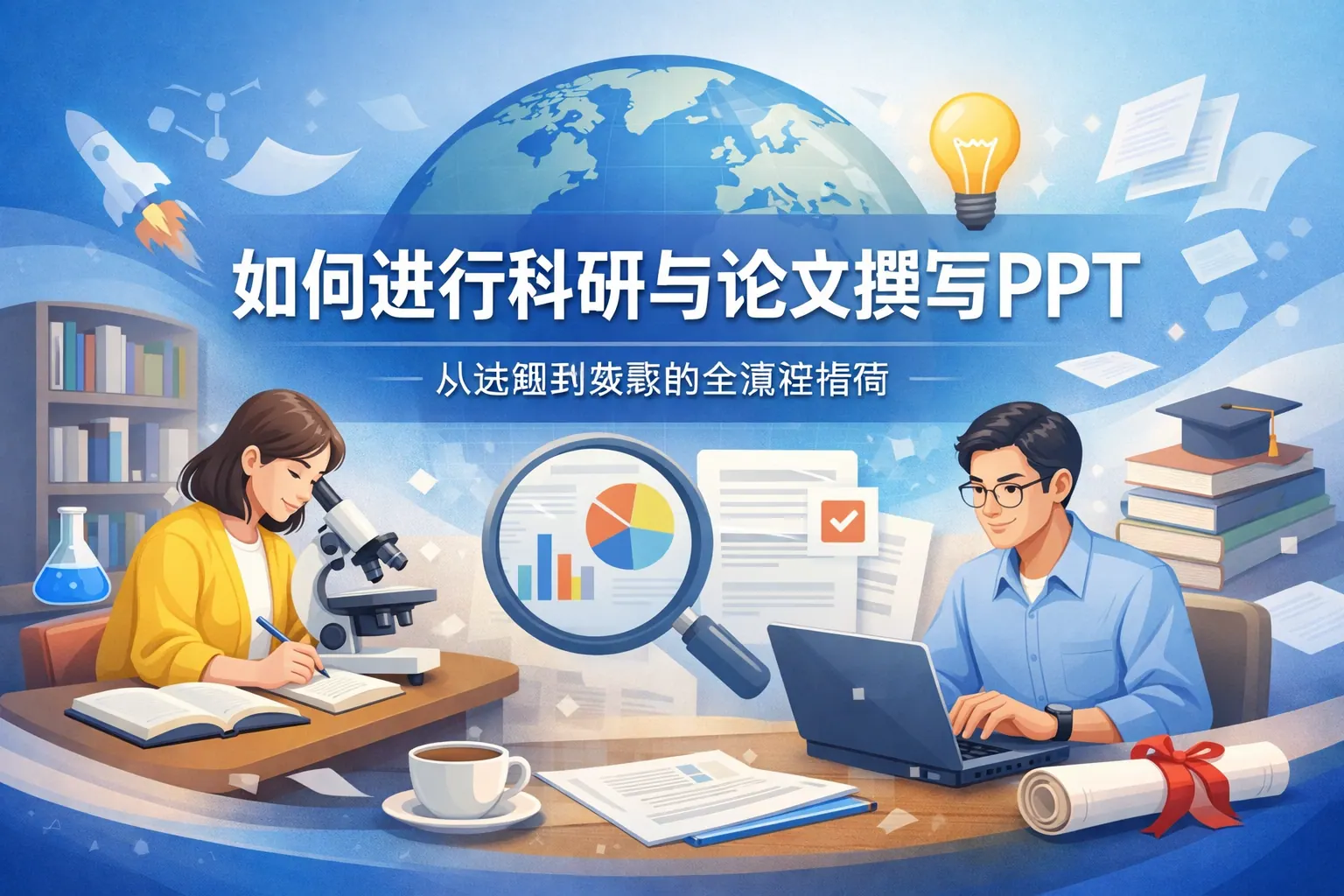 如何进行科研与论文撰写ppt