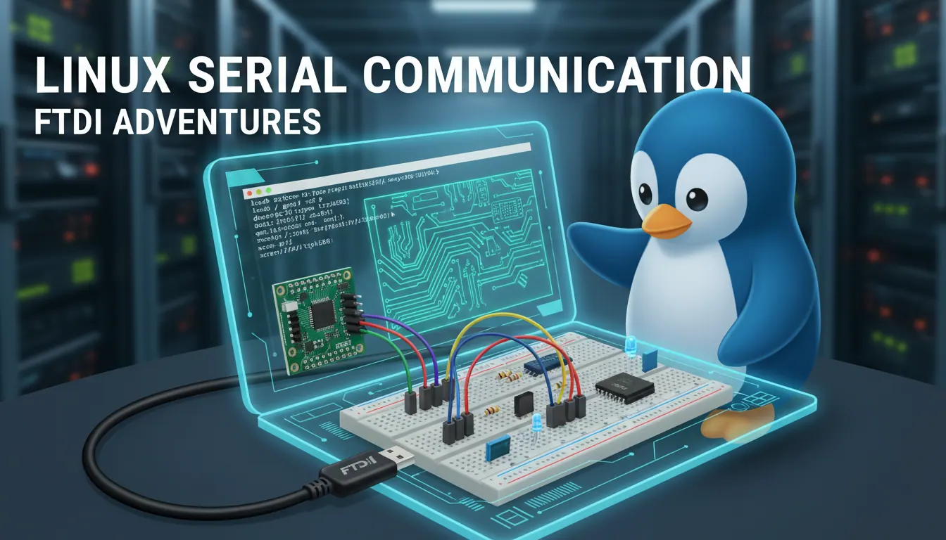 linux如何使用ftdi串口