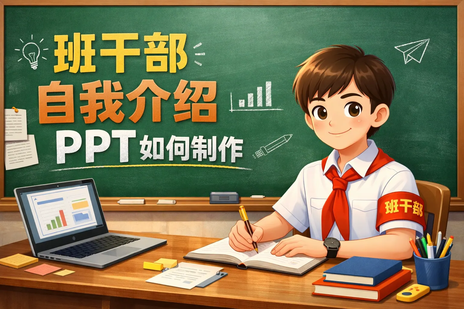 班干部自我介绍ppt如何制作