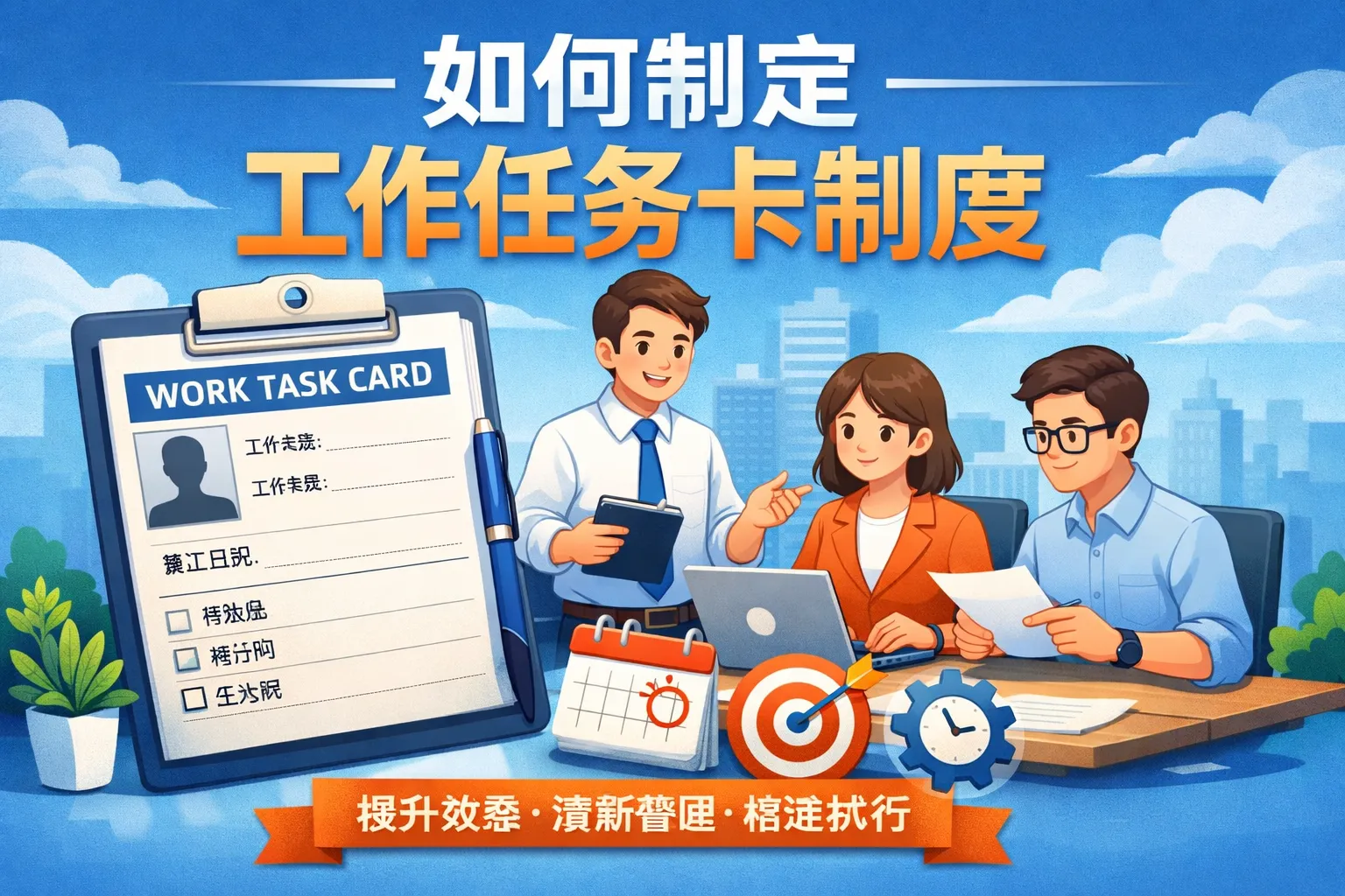 如何制定工作任务卡制度