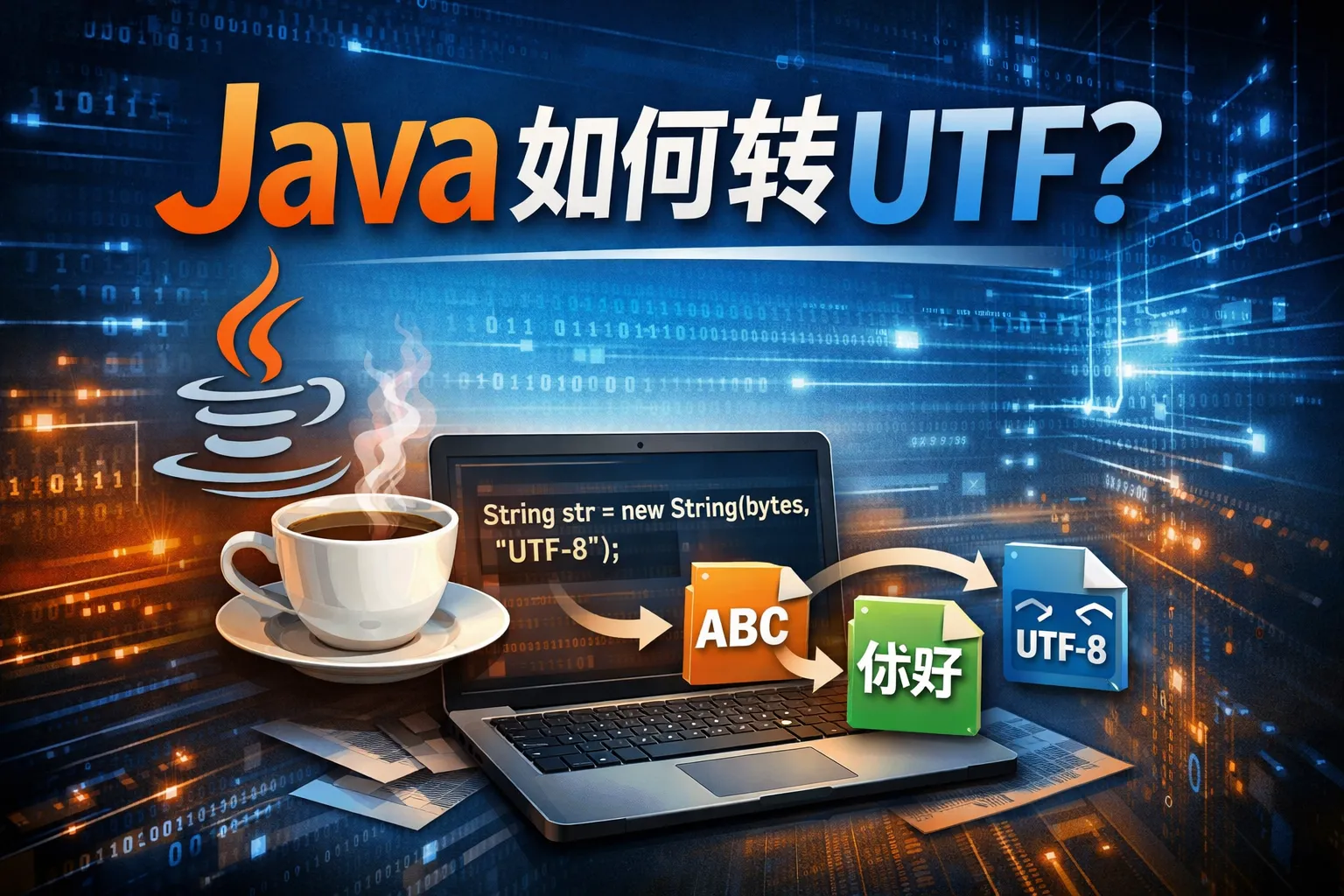 java如何转utf
