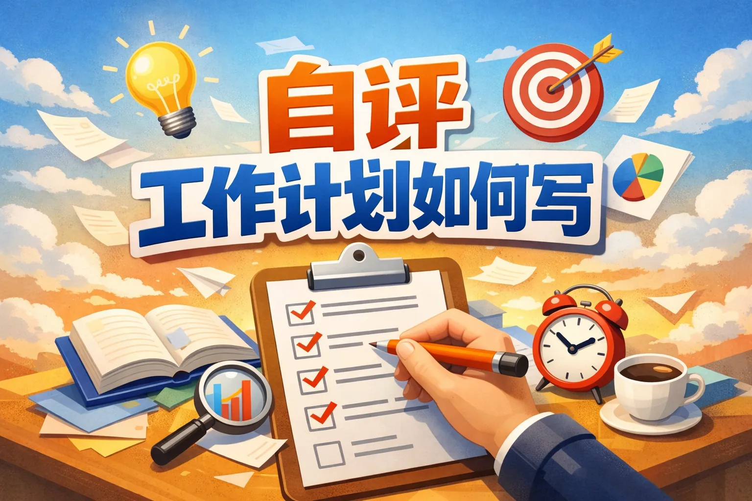 自评工作计划如何写