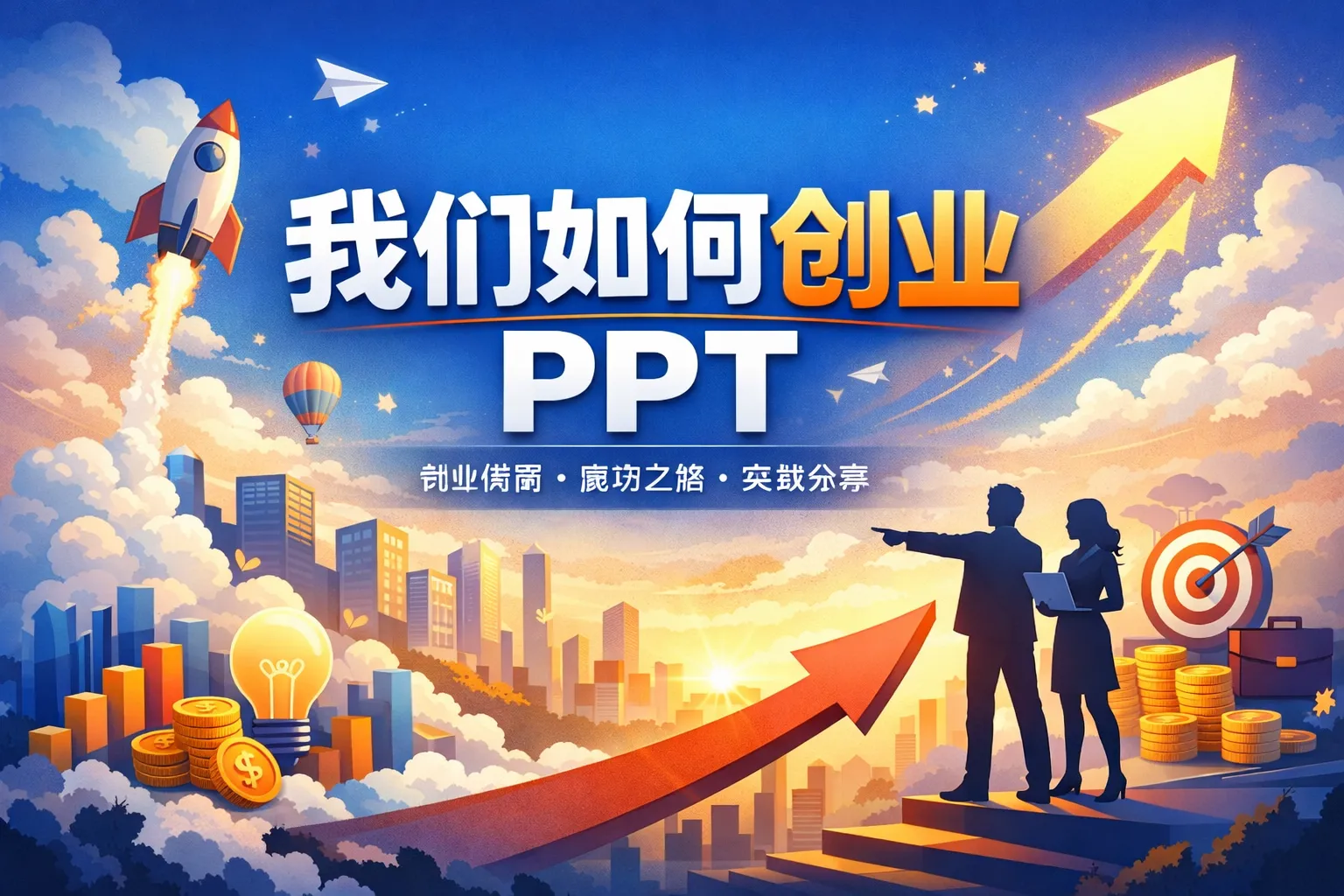 我们如何创业ppt