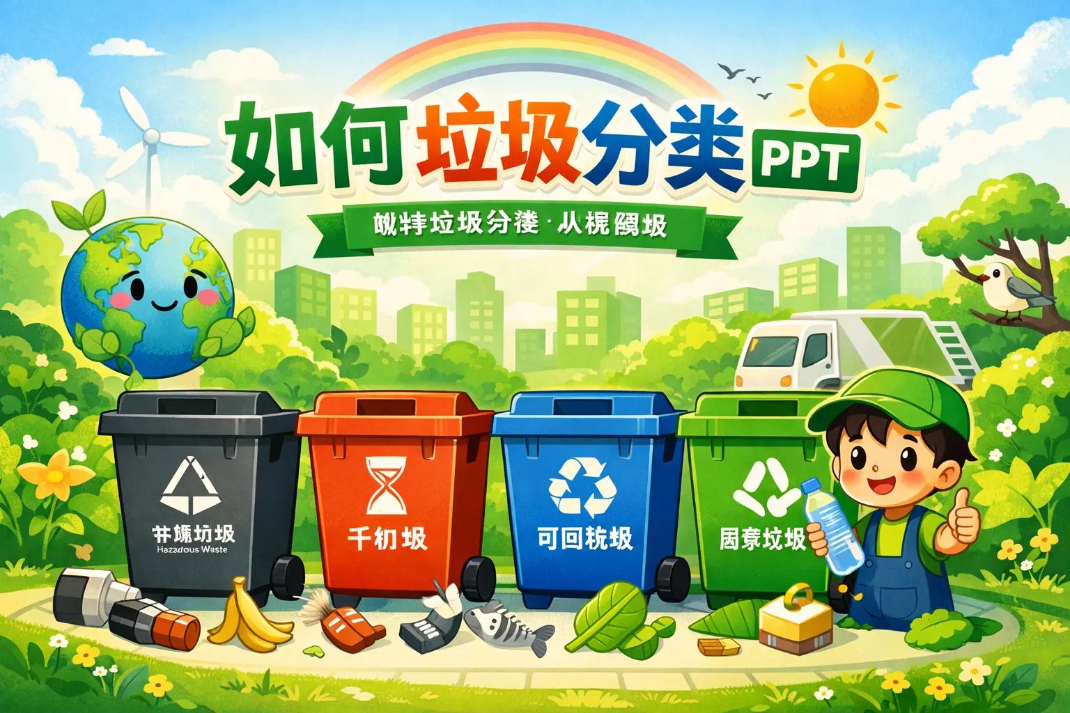 如何垃圾分类ppt