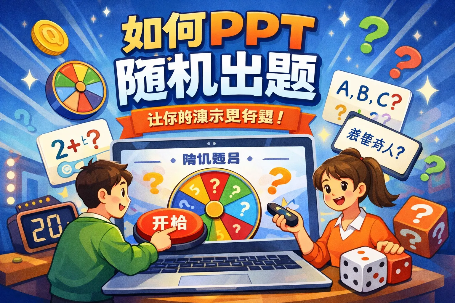 如何ppt随机出题