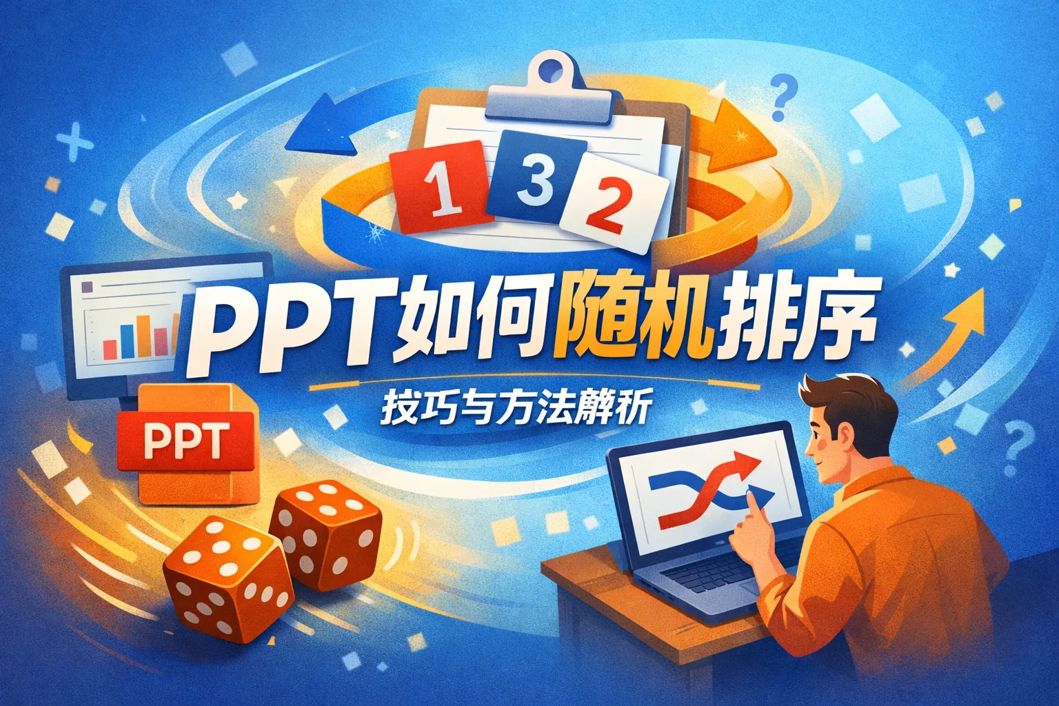 ppt如何随机排序