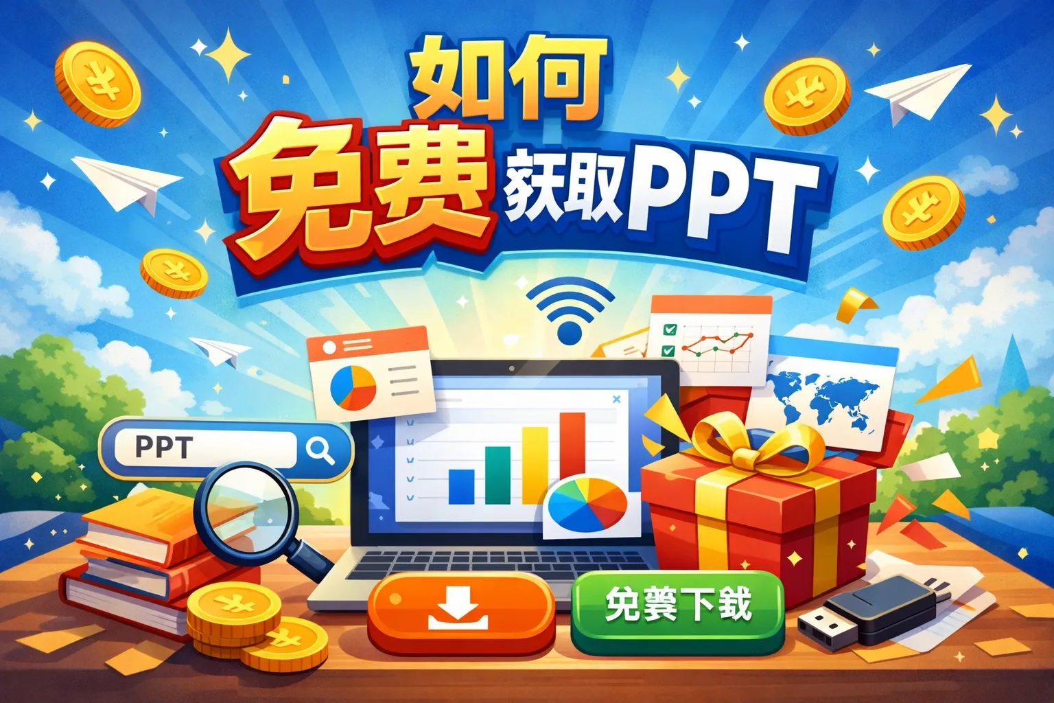 如何免费获取ppt
