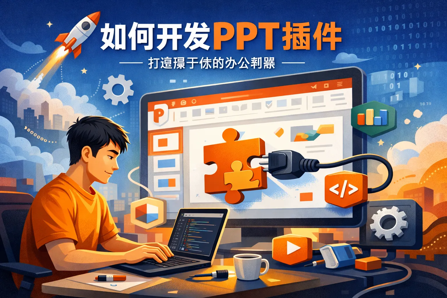 如何开发ppt插件