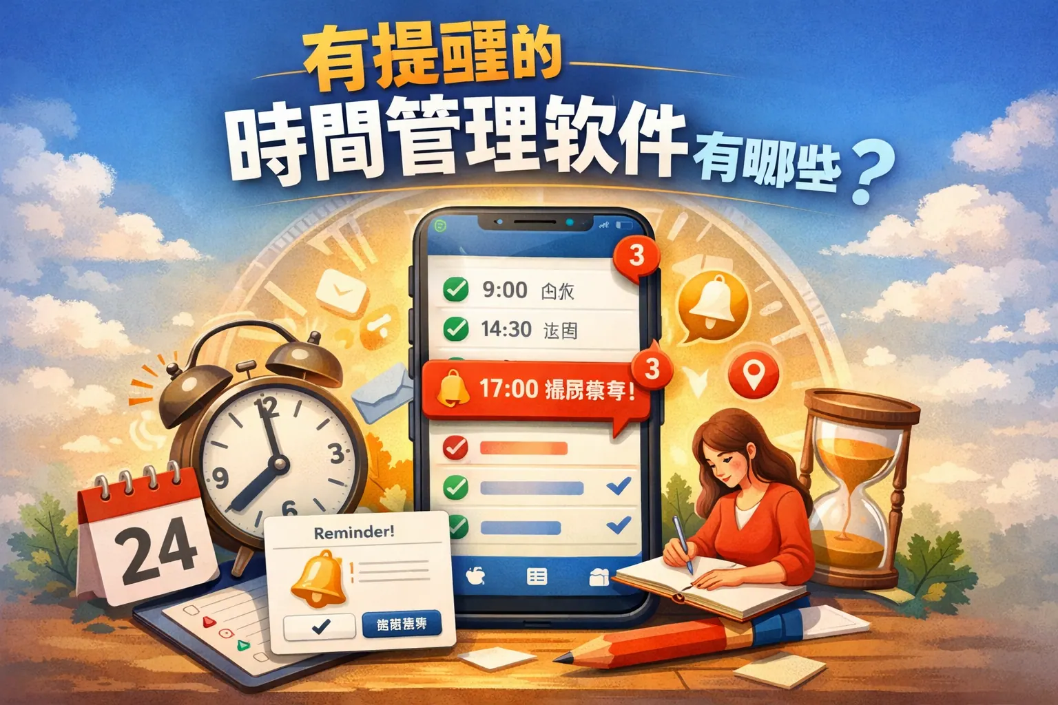 有提醒的时间管理软件有哪些