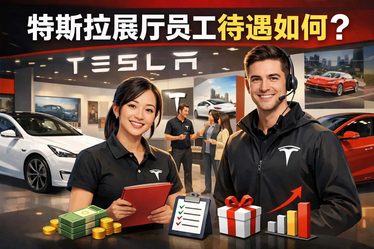 特斯拉展厅员工待遇如何