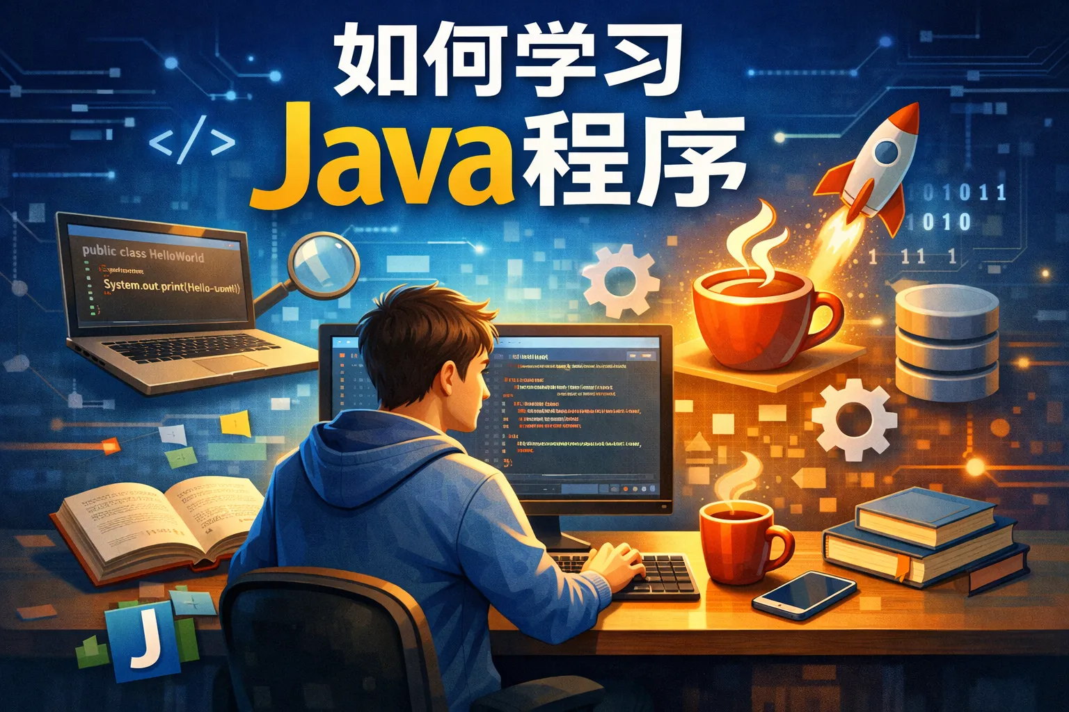 如何学习java程序