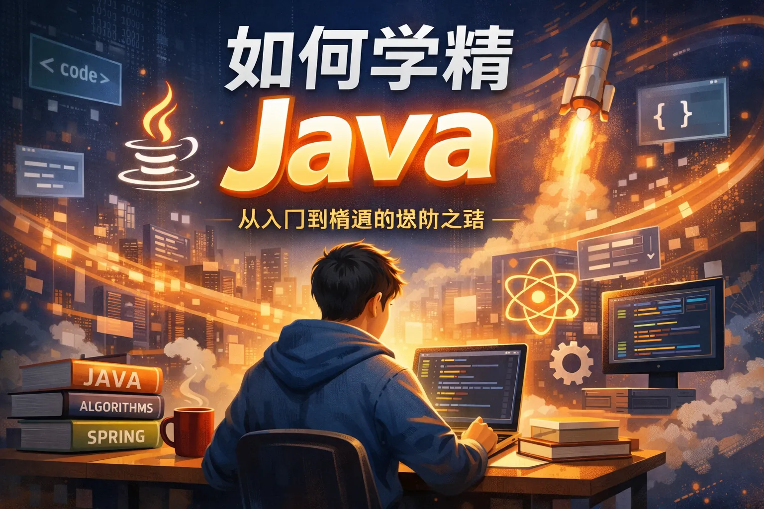 如何算学精java
