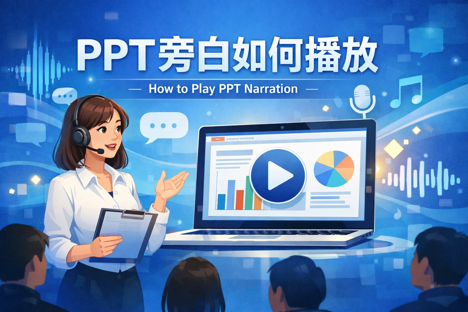 ppt旁白如何播放