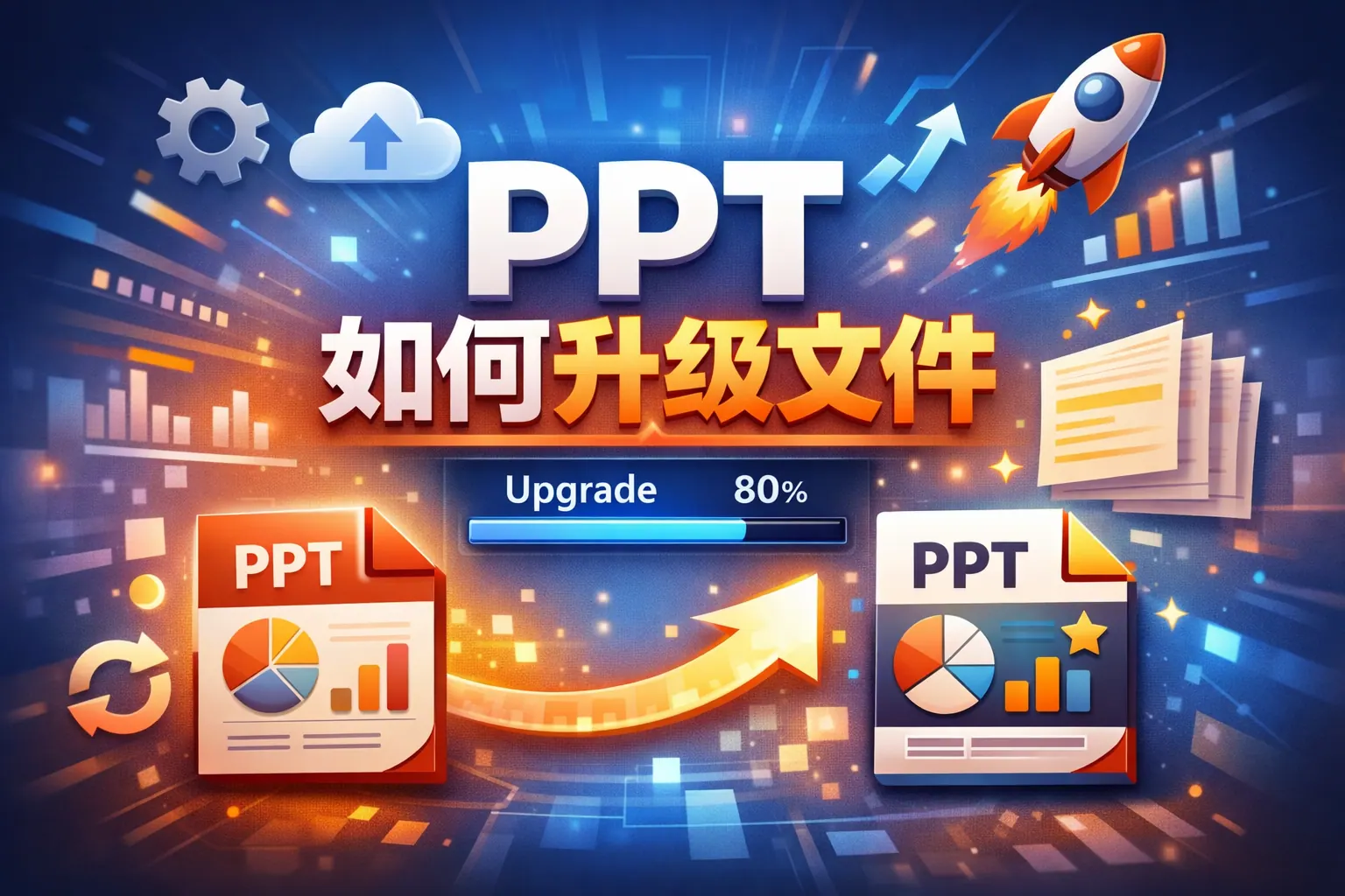 ppt如何升级文件