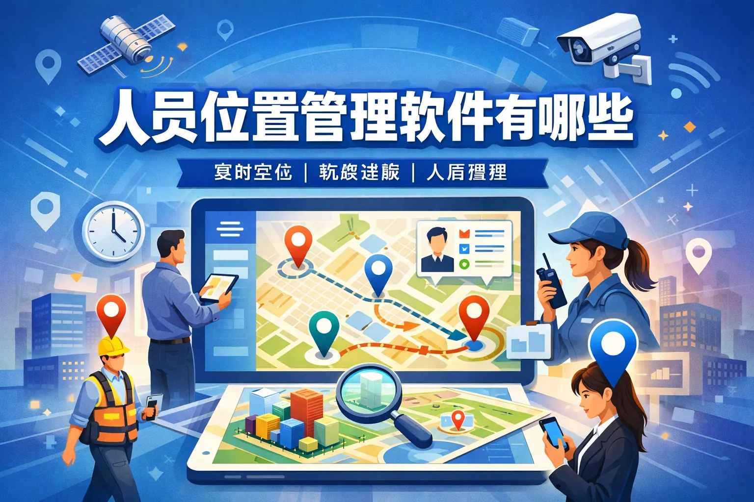 人员位置管理软件有哪些