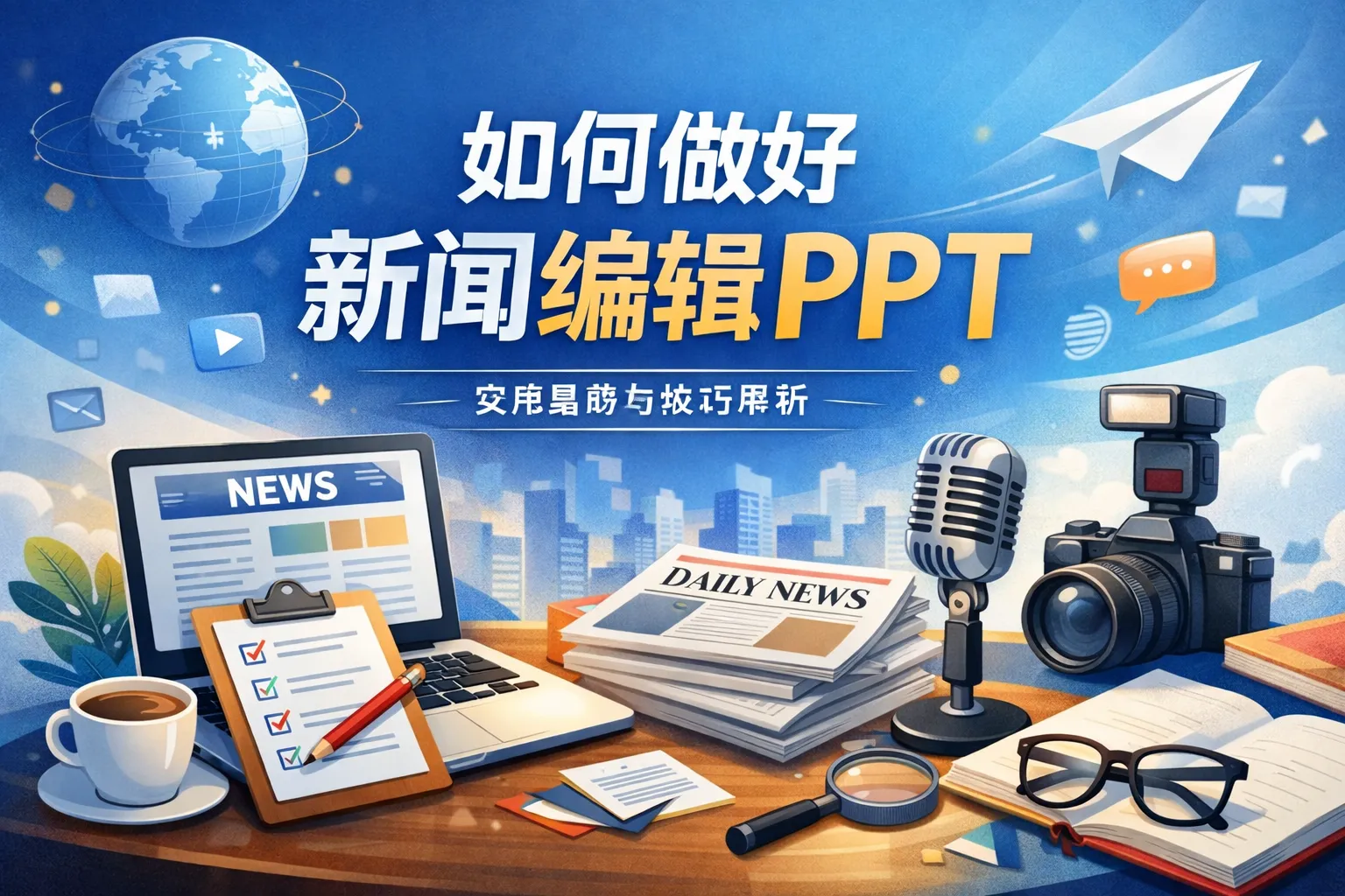 如何做好新闻编辑ppt
