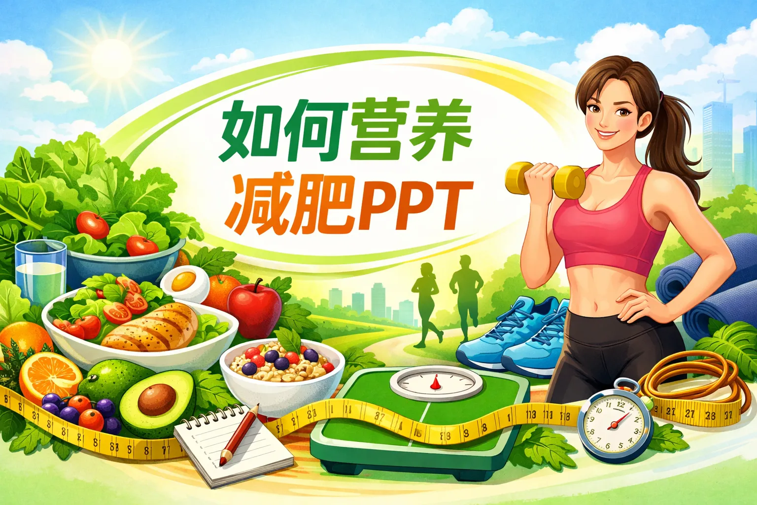 如何营养减肥PPT
