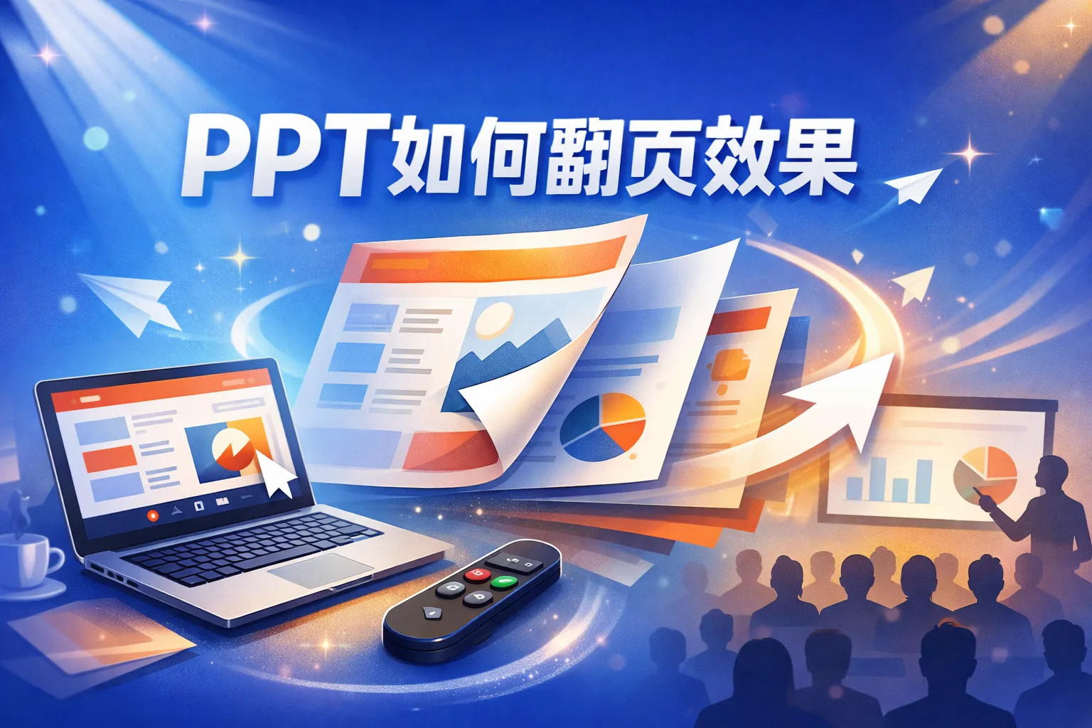 ppt如何翻页效果