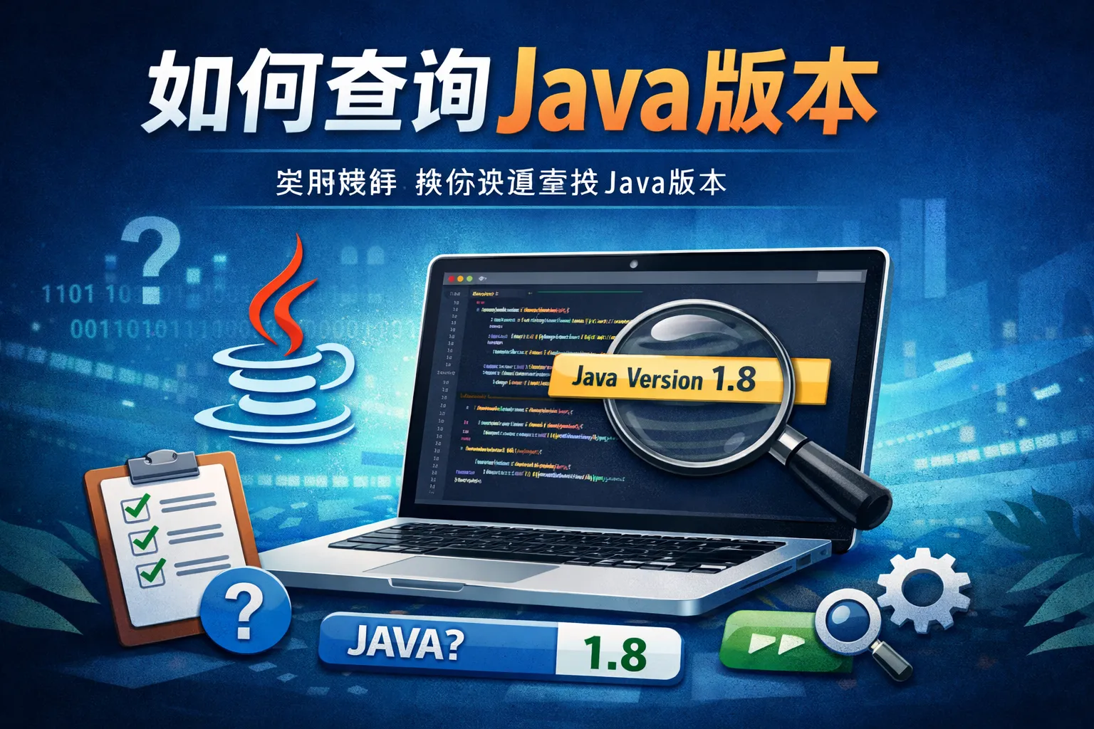 如何查询java 版本