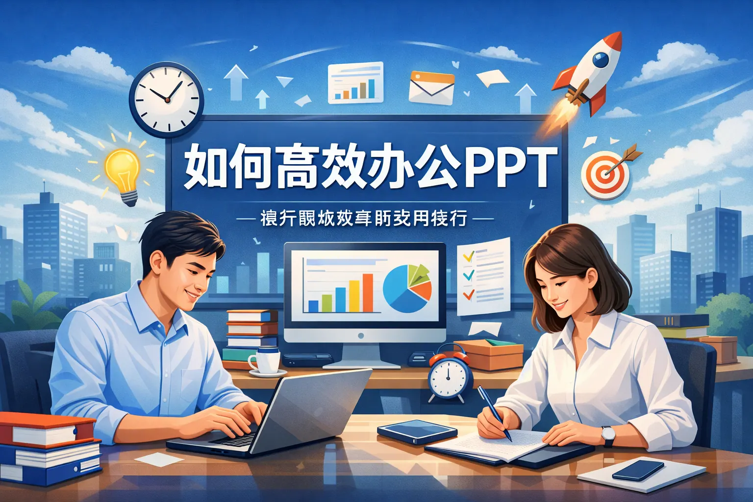 如何高效办公ppt