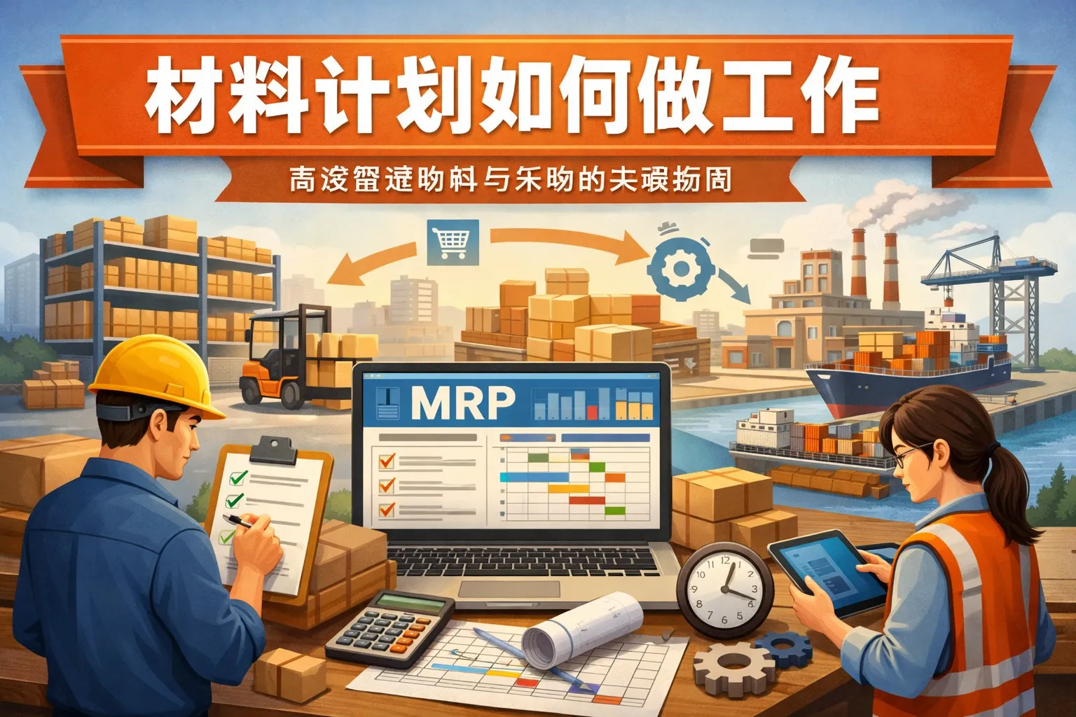 材料计划如何做工作