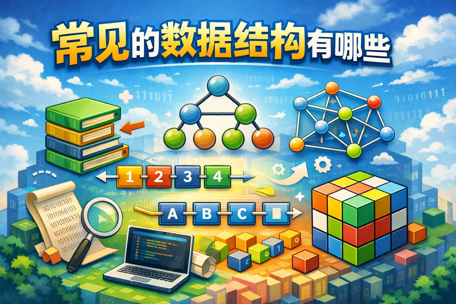 常见的数据结构有哪些