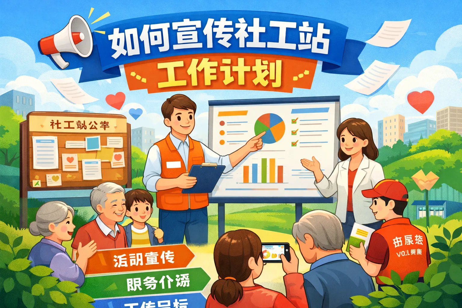 如何宣传社工站工作计划