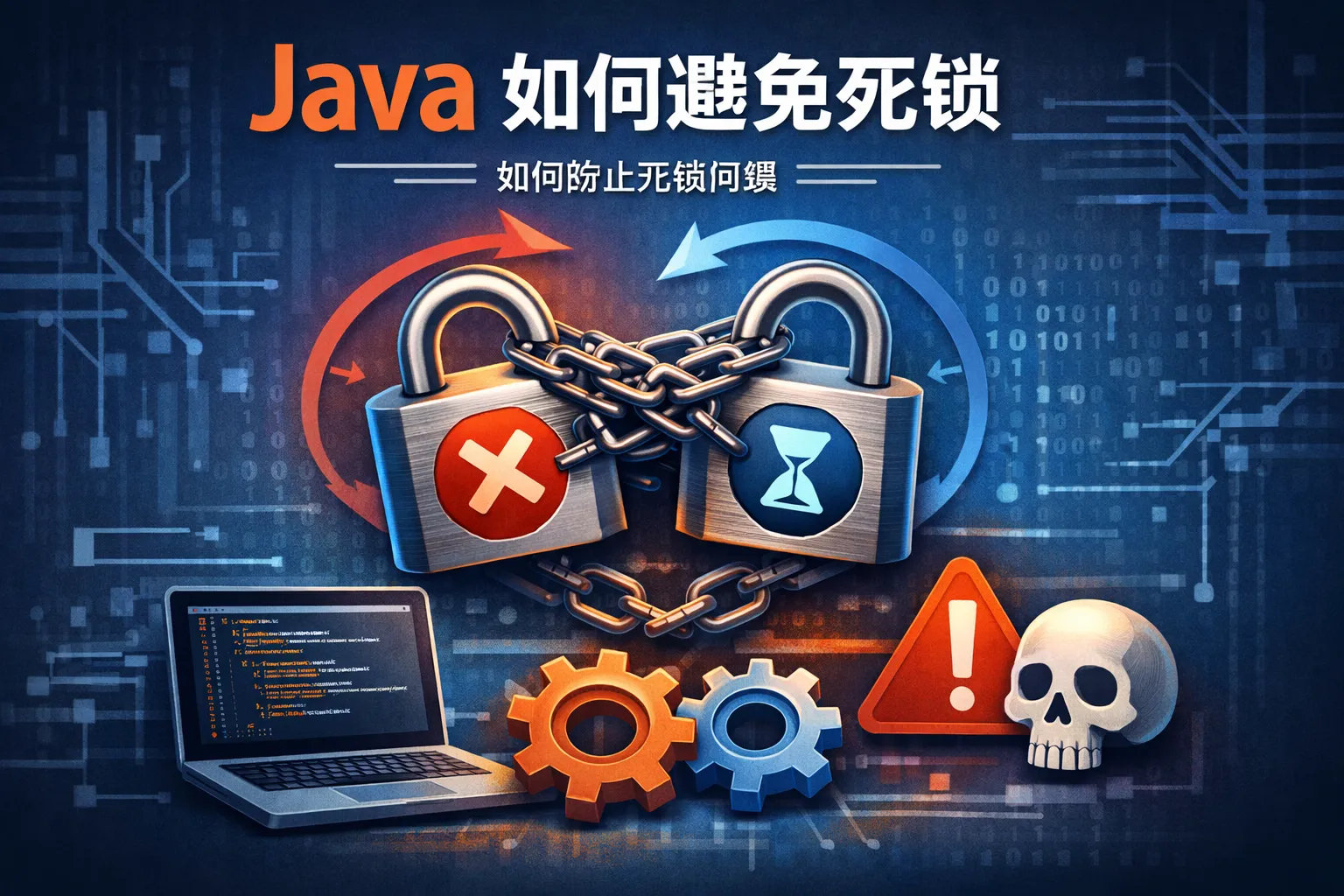 java 如何避免死锁