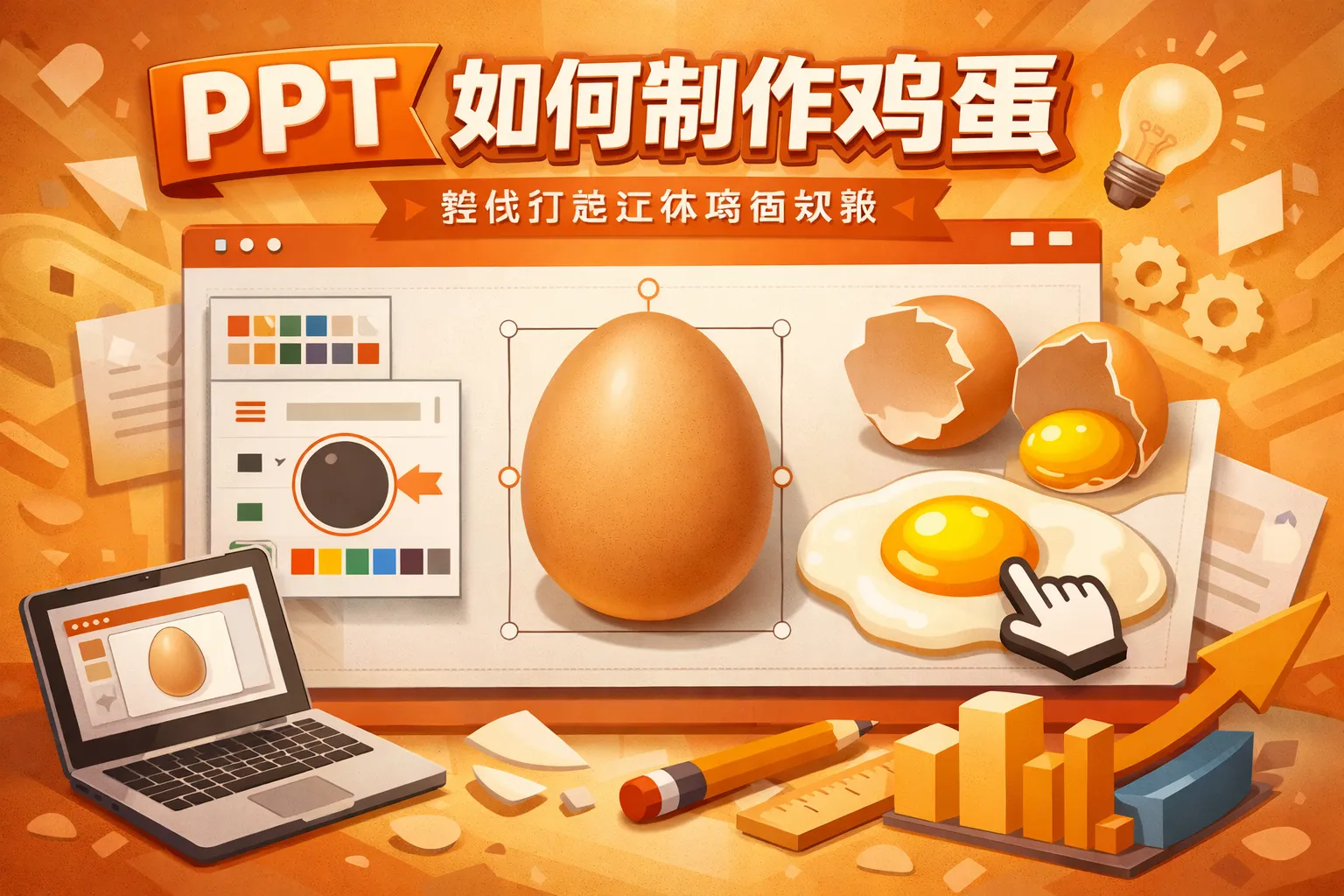 ppt如何制作鸡蛋