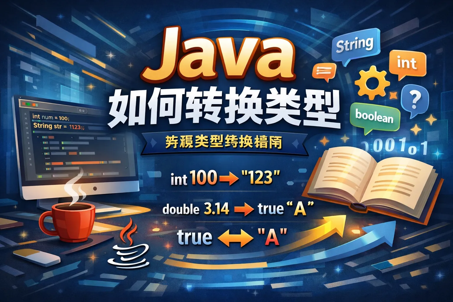 java如何转换类型