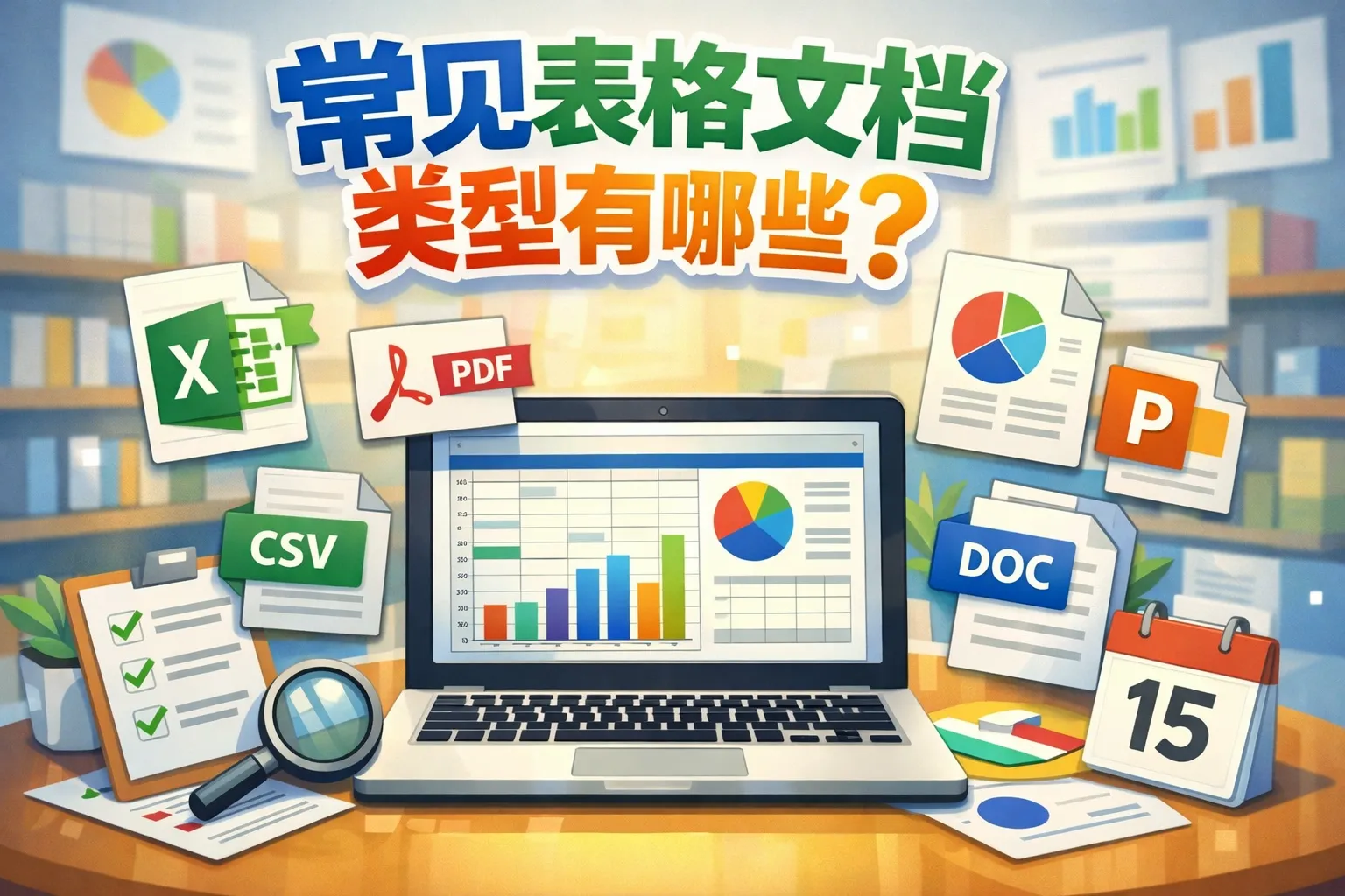 常见表格文档类型有哪些