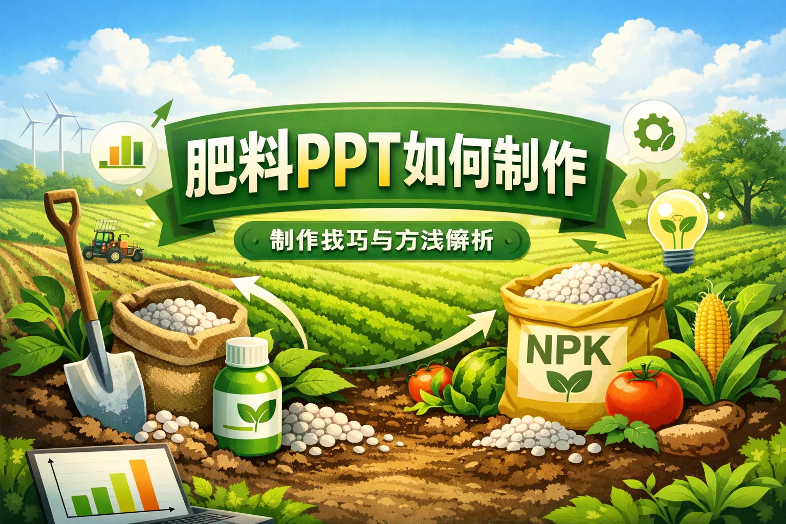 肥料ppt如何制作