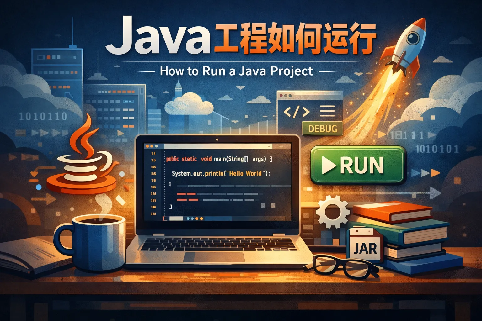 java工程如何运行