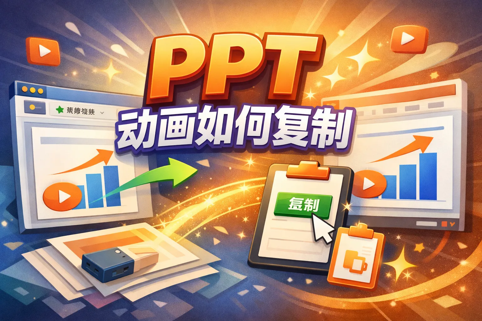 ppt动画如何复制