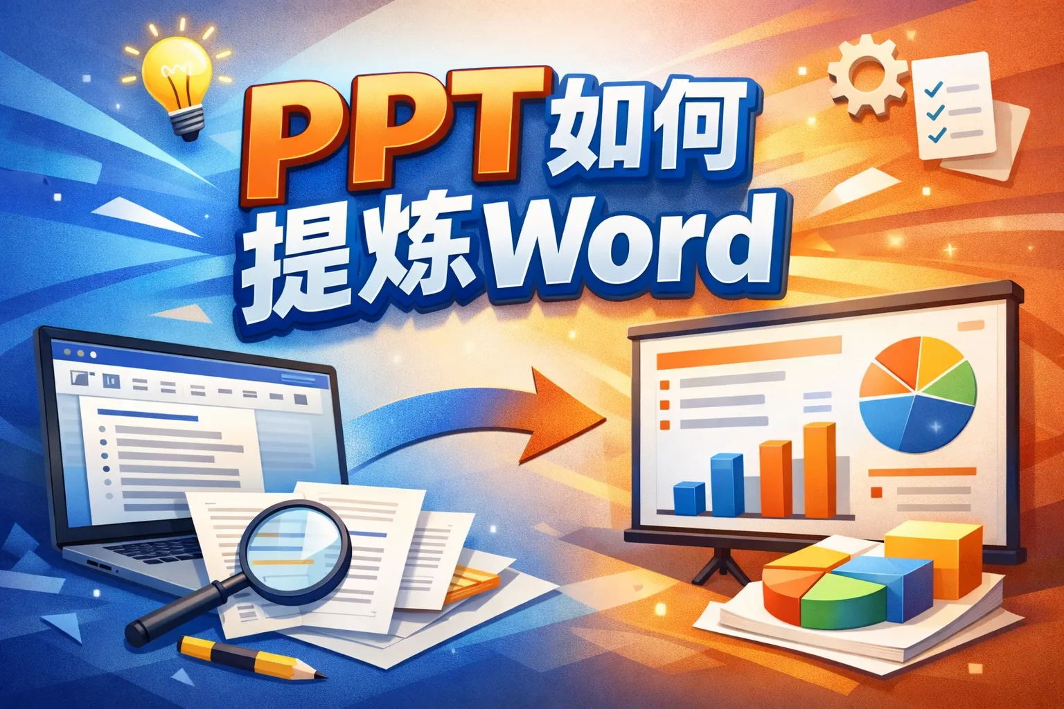 ppt如何提炼word