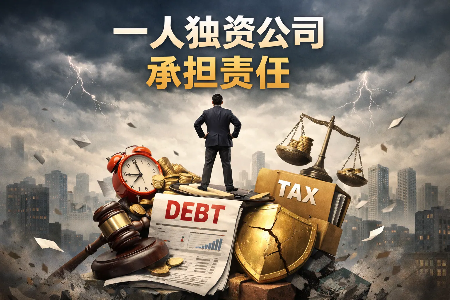 一人独资公司承担责任