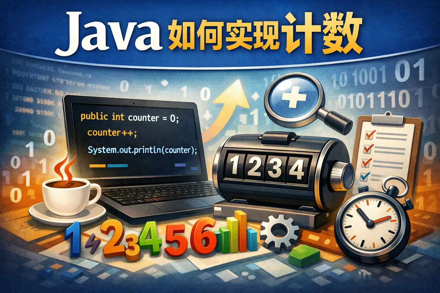 java 如何实现计数