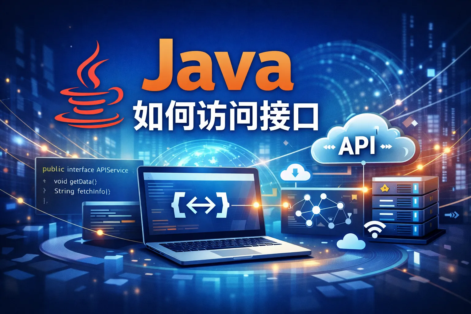 java如何访问接口